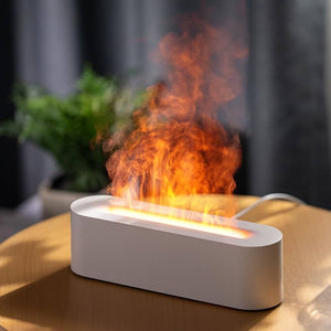 Diffuseur d'air ultrasonique à simulation de flamme 3D